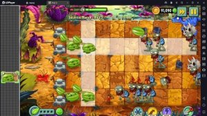 Растение против Зомби 2/PvZ2 Adventure Jurassic Marsh Day 3/Юрское Болото День 3