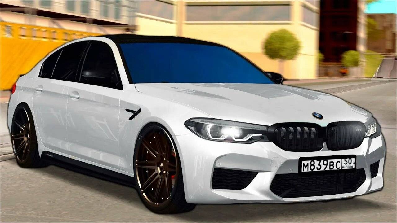Дрифт на BMW M5 F90 MTA смотреть онлайн