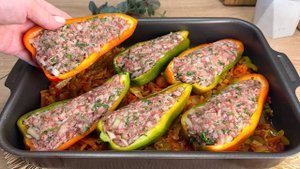 Как приготовить фаршированные перцы, чтобы все ахнули! Простой и невероятно вкусный рецепт