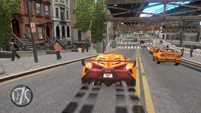 GTA IV Car MOD + iCEnhancer 3.0 - Lamborghini Veneno !!! смотреть онлайн