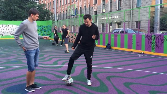 КАК ИГРАТЬ В ПАННУ - УРОКИ с SOLARJOY из STREET MADNESS | Clapping, triangle, v-move, panna смотреть онлайн