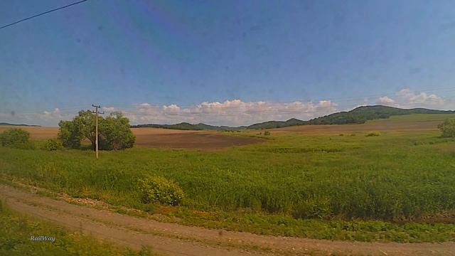 Railway. Летняя поездка по Транссибу на пассажирском поезде/Trans-Siberian Railway Summer Journey I