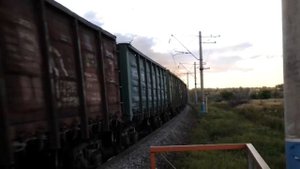 2ТЭ116-480 с грузовым поездом ЮВЖД