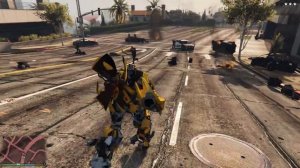 GTA 5 МОДЫ: Bumblebee - ТРАНСФОРМЕР БАМБЛБИ