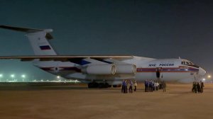 Два самолета МЧС России со спасателями и оборудованием прибыли в Мьянму