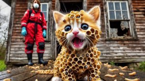 Мы нашли больного Котенка, Который звал на помощь — Его История Разобьет Вам Сердце💔