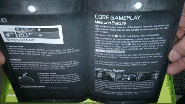 Nostalgamer Unboxing Splinter Cell Conviction On Microsoft Xbox UK PAL