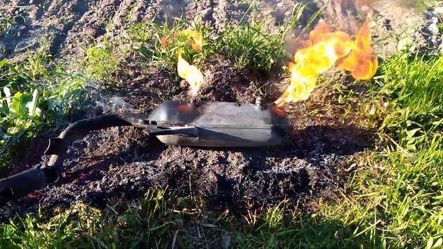Прожигание глушителя Ямаха Джог