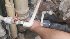 Замена водопроводной разводки в квартире .
