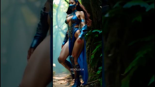 Mortal Kombat Only Women Transforming 2 #shorts #aiart #mortalkombat #subzero #scorpionmortalkombat