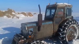 т-40 и юмз 6 чистка снега