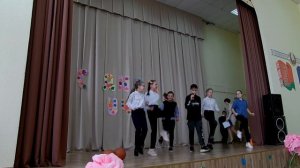 Выступление 6 "Б" класса_ День учителя
