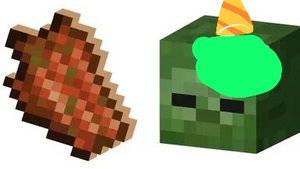 Я подарил много гнилой плоти на день рождения зомби Помидорчик