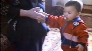 Январь-февраль 1998г. Саша.  Дома и у деда