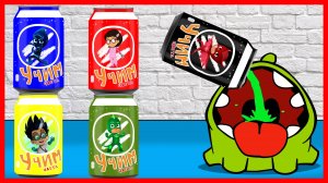 Мультик. Учим цвета. Герои в масках. Ам Ням. Learn Colors. Fanta. Фанта. PJ Masks
