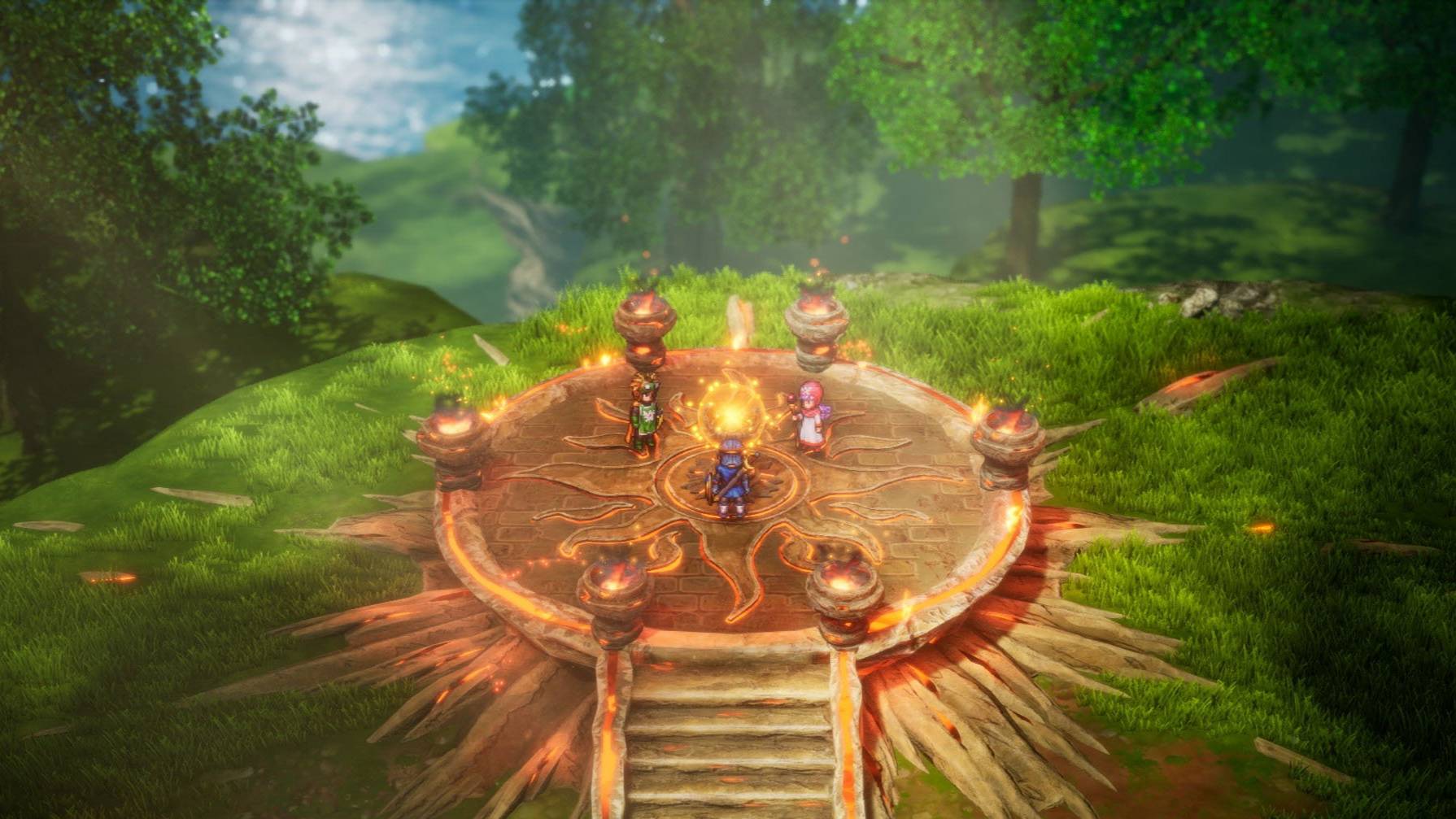 DRAGON QUEST I & II HD-2D Remake — тизер