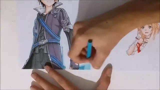 Speed Drawing - Kirito e Asuna (Sword Art Online: Hollow Realization) смотреть онлайн