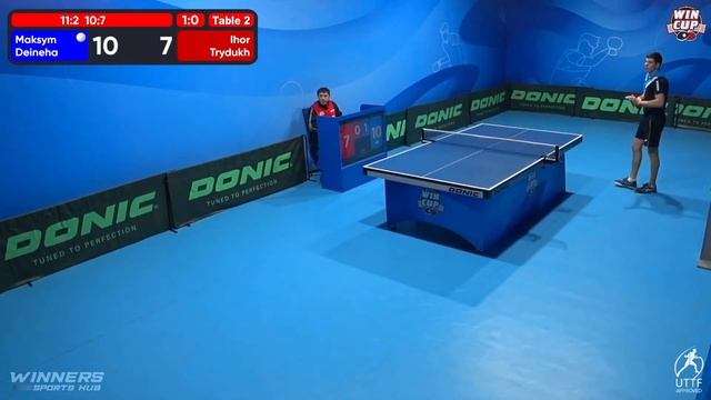 17:45 Maksym Deineha 3-0 Ihor Trydukh West 4 WIN CUP 30.11.2022 | TABLE TENNIS WINCUP смотреть онлайн