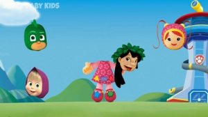 Wrong Heads Masha Lilo And Stitch Mili Team Umizoomi PJ Masker Finger Family Song