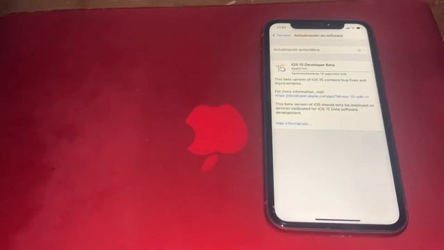 iOS 15 Beta Desarrollador instalación y fallos. смотреть онлайн