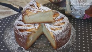 Нежный как облако яблочный крем-пирог ☁️🍰
