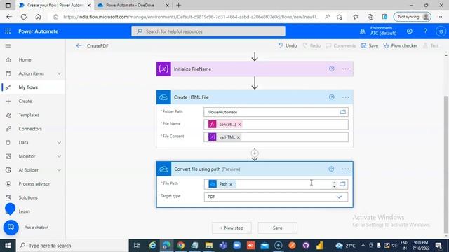 Lesson466-Power Automate Integration - Create pdf file -Power Apps 1000 Videos смотреть онлайн