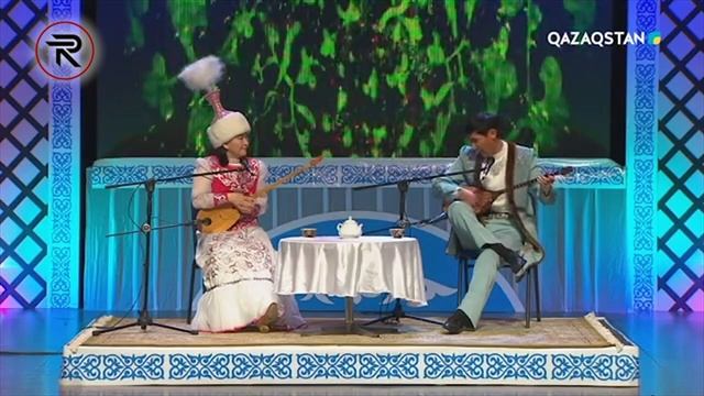 Айтыс. Жансая Мусина - Еркебұлан Қайназаров - 11 - жұп. Тәуелсіздікке тарту.