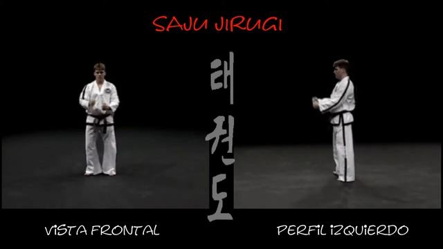 10 (1) гып, Санджи чаруги, на белый пояс 1 комплекс в тхэквондо Saju Jirugi (Blanco. 10º GUP) смотреть онлайн