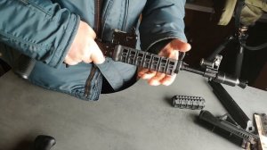 Примеряю цевье от DLG на сайгу