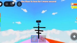 Roblox: ПОЛ ЭТО ЛАВА 🌋