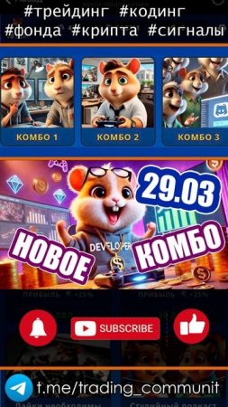 Шифр и комбо в хомяке 29 марта GameDev