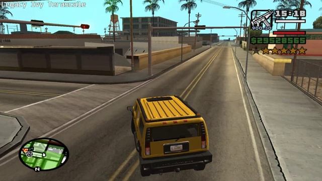 Drive By w Hummer H2 v2 ( GTA San Andreas car mod )