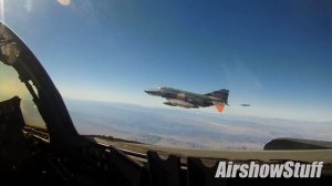 Flying F-4 Phantoms over the Grand Canyon - Helmet Cam
