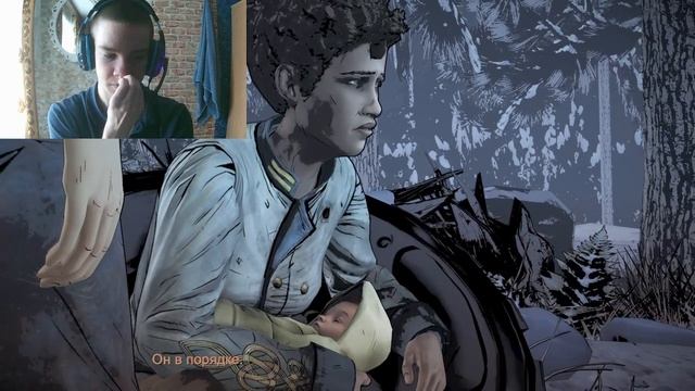 The Walking Dead: Season Two Эпизод 5 Ребекка Умерла Теперь будем Защищать Эй-Джея Прохождение #8 смотреть онлайн