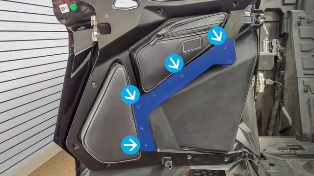 DRT Motorsports Polaris RZR RZRPROAR1 and 2 Front and Rear Door Arm Rests install смотреть онлайн