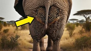 Спасательная миссия: Спасаем слона, покрытого тысячами пчелиных сот