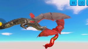 ЛЕТАЮЩАЯ ТИТАНОБОА ПРОТИВ ЛЕТАЮЩЕГО ПУРУСЗАВРА 🔥😱 Animal Revolt Battle Simulator