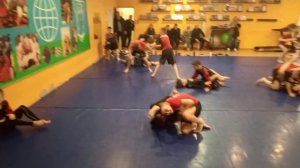 Совместная тренировка СК" Булат"- СПК " Атлант "