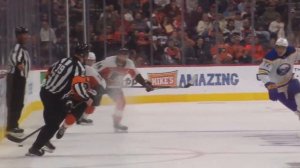 Flyers' Michkov scores beautiful backhand goal vs. Sabres