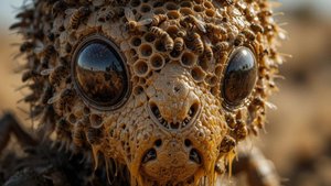 "Спасение величественной антилопы: Героические усилия по спасению покрытой пчелами антилопы"