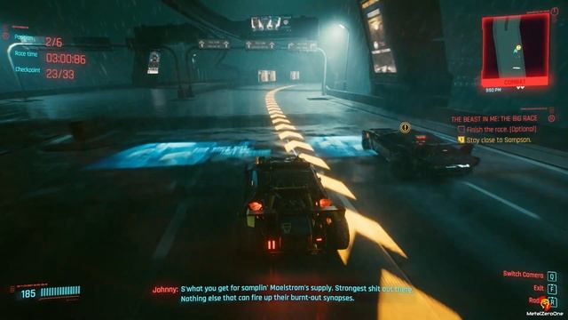The Beast in Me - The Big Race | CyberPunk 2077 | RTX 2070 | 1080p  60FPS | MetalZeroOne