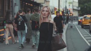 2K. Immersion in the atmosphere of the beauty of the evening city.