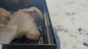 копчение курицы .часть1