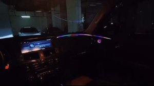 Атмосферная подсветка салона специальная для Nissan Patrol Y62 / Infiniti QX56, QX80