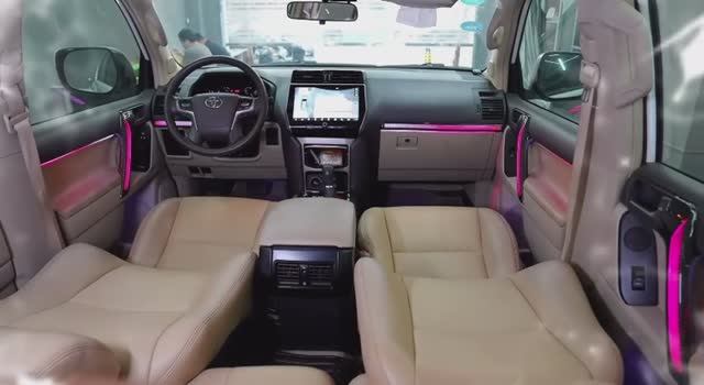Атмосферная подсветка салона специальная для Toyota Land Cruiser Prado 150 (2010-2023) смотреть онлайн