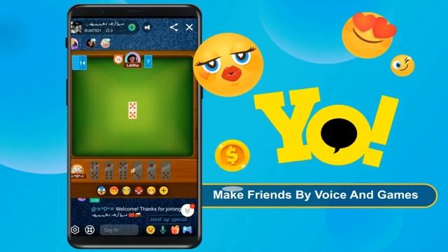 Free audio chat and games. Just only on YoYo! смотреть онлайн