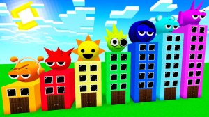 Я ПОПАЛ В НЕБОСКРЕБ ОТЕЛЬ ПОРТАЛ СПРУНКИ В МАЙНКРАФТ! ХОРРОР СПРАНКИ SPRUNKI MINECRAFT