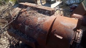 углежоговая печь в разрезе