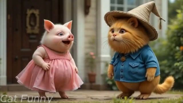 Naughty Cat Chased By Bees #cutecats#funnycat#cat #kitten #cute #gingmeow