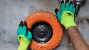 Ремонт полиуретановых колес.